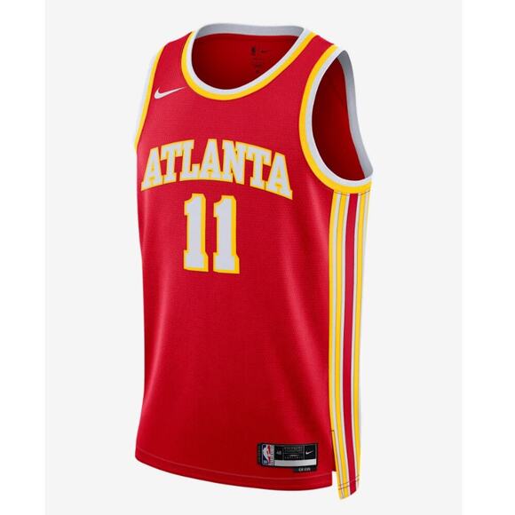 Nike Men's Atlanta Hawks Icon Edition Dri-FIT NBA Swingman Jersey Size M - Picture 1 of 6